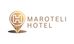 White and Gold Hotel Business Logo